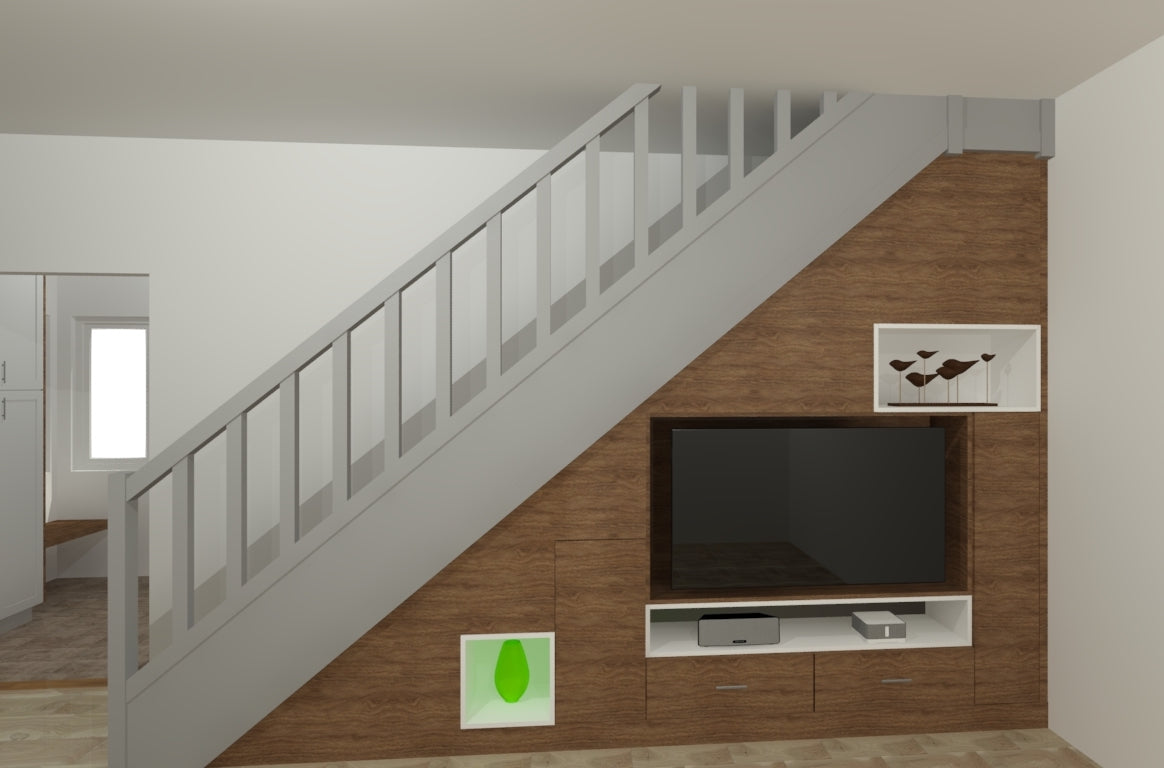 Media Centre - 3D Rendering